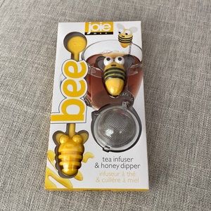 Joie honey dipper and tea strainer Brand new in box